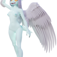 3d_model Breasts Color Fang Feet Pterodactyl Pussy transparent // 1500x2400 // 2.8MB