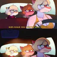 children Color comic glasses Melissa_(Naomi's_Daughter) meme Naomi Original_Character Parasaurolophus Tommy_(Naomi's_Son) Vehicle // 1413x1992 // 266.4KB