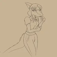 glasses Monochrome Naomi Parasaurolophus // 1800x1600 // 108.2KB