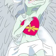 Blushing Color Fang Holiday Pterodactyl // 1024x2048 // 168.2KB