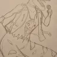 Alternate_Outfit Monochrome Uncle_Moe // 2252x3973 // 1.4MB