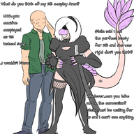 Anon Blushing Color cosplay Raptor Sage Stockings Video_Game // 1000x1000 // 408.3KB