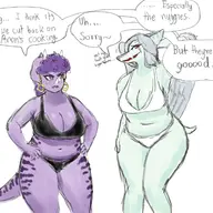 Color Fang Fat Pterodactyl Triceratops trish // 2048x1682 // 211.2KB
