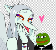 Color Fang meme pepe // 556x501 // 317.2KB