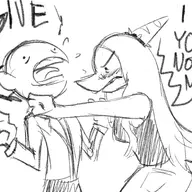 Anon black_and_white Blushing Fang Monochrome Pterodactyl sketch The_Simpsons // 4000x2000 // 1.9MB