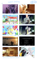 Anon Color Fang art_book lucy storyboard // 1581x2512 // 3.0MB
