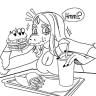 Abby Background_Character black_and_white Food // 720x668 // 57.9KB
