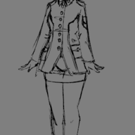 Alternate_Outfit Background_Character Monochrome Theresa // 312x574 // 10.3KB