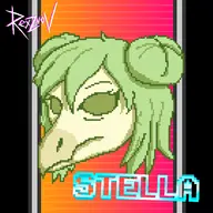 Color crossover Pixel_Art Stella // 2384x2368 // 854.4KB