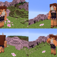 Color crossover Minecraft Rosa Video_Game // 1438x772 // 1.7MB
