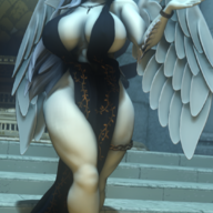 3d_model Breasts cosplay Fang Pterodactyl // 1080x1920 // 1.9MB