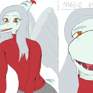 Christmas Color dino_nuggets Fang Front-Facing Holiday Pterodactyl // 3840x2160 // 481.9KB