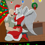 Anon Christmas Color Ending_3 Fang Holiday lucy Metal_Gear_RAYmba Military_Anon Pterodactyl // 1824x2347 // 1.6MB
