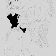 black_and_white Fang Monochrome Pterodactyl sketch // 1423x1968 // 250.5KB