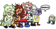 Amogus Anon Color Fang Rosa Stella reed stone_toss transparent trish // 2873x1483 // 1.1MB