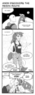 Anon Genderswap Monochrome Naser Reeda black_and_white comic femReed // 1863x5000 // 714.2KB