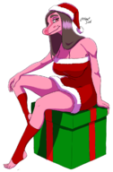 Christmas Color cosplay Holiday Rachel // 780x1189 // 274.5KB