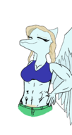 abs Alternate_Outfit Bra Color Fit Pterodactyl pubes Samantha_(Fang's_mom) // 1167x2190 // 403.3KB