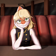 Alternate_Outfit Color cosplay Food Front-Facing glasses Naomi Original_Character Parasaurolophus // 1920x1080 // 1.8MB