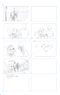 Anon art_book black_and_white Fang Monochrome storyboard // 1562x2478 // 841.8KB