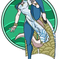Color cosplay crossover Naomi Parasaurolophus // 1460x2048 // 317.4KB
